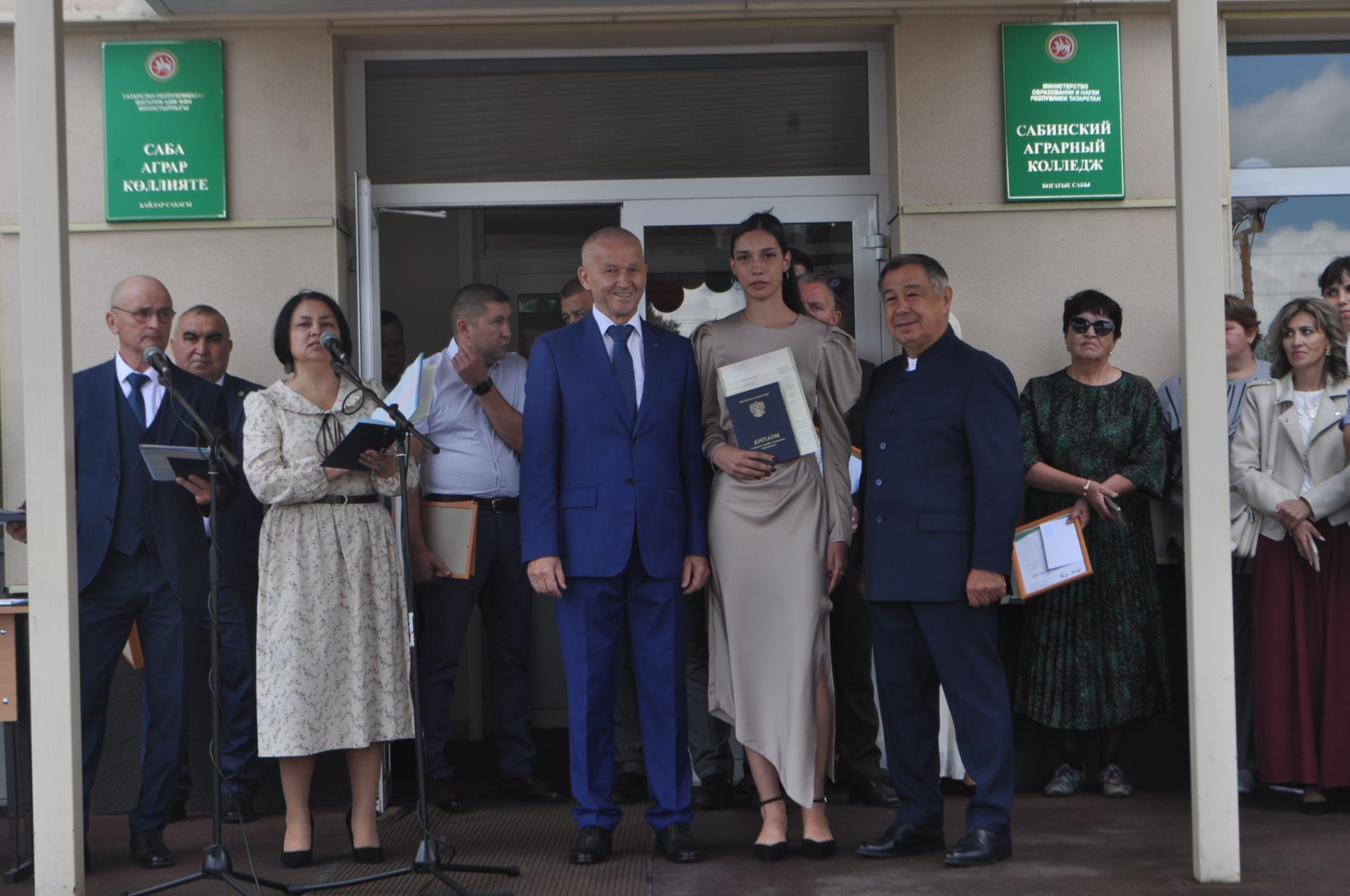 Саба аграр көллиятендә чыгарылыш кичәсе узды (фоторепортаж)