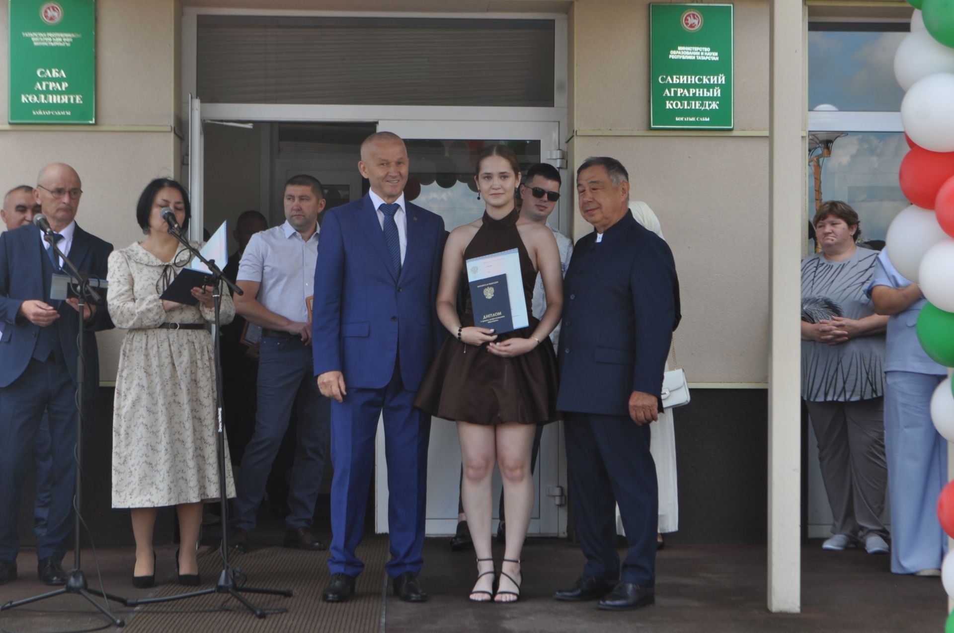 Саба аграр көллиятендә чыгарылыш кичәсе узды (фоторепортаж)