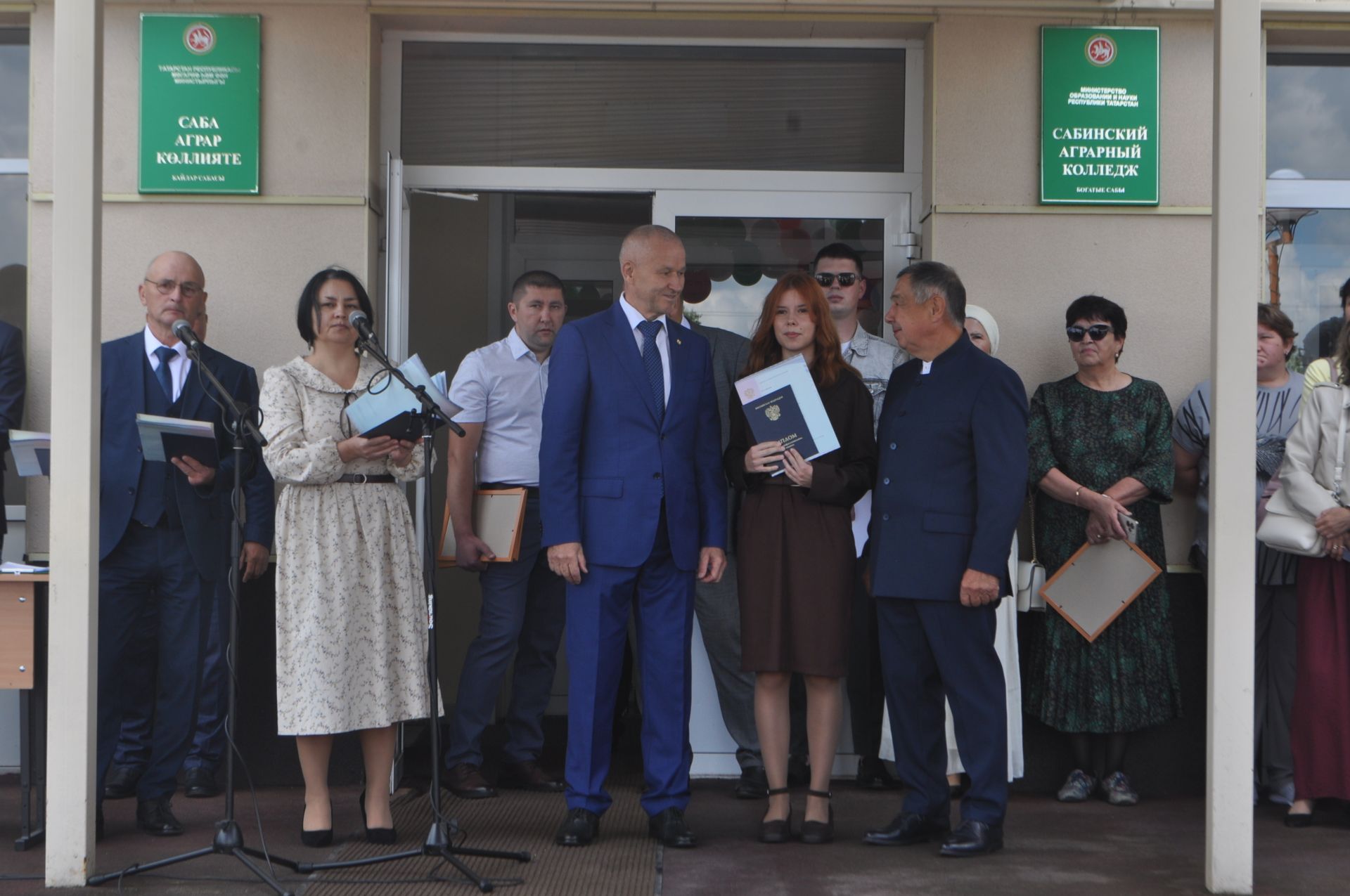 Саба аграр көллиятендә чыгарылыш кичәсе узды (фоторепортаж)