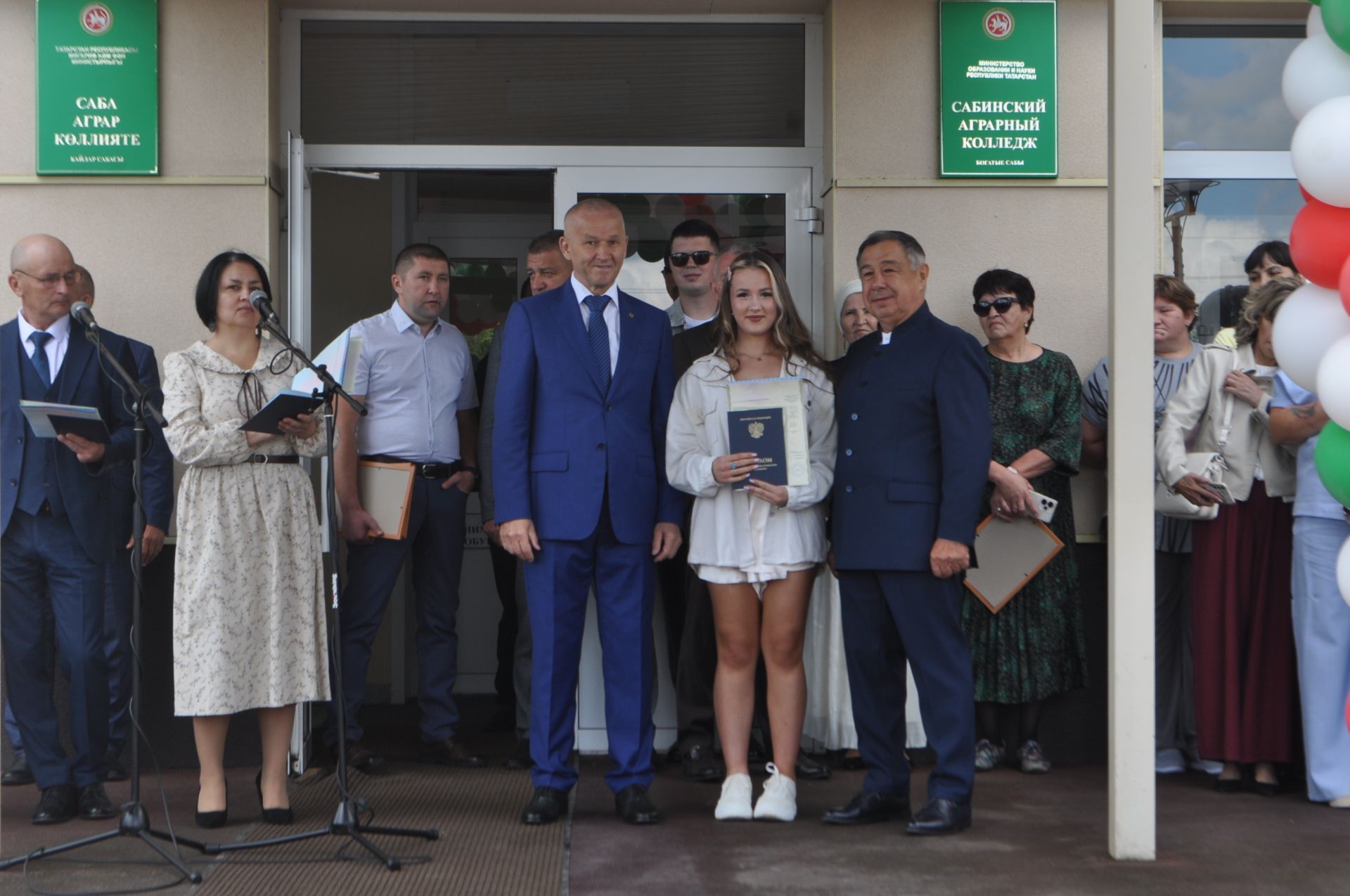 Саба аграр көллиятендә чыгарылыш кичәсе узды (фоторепортаж)