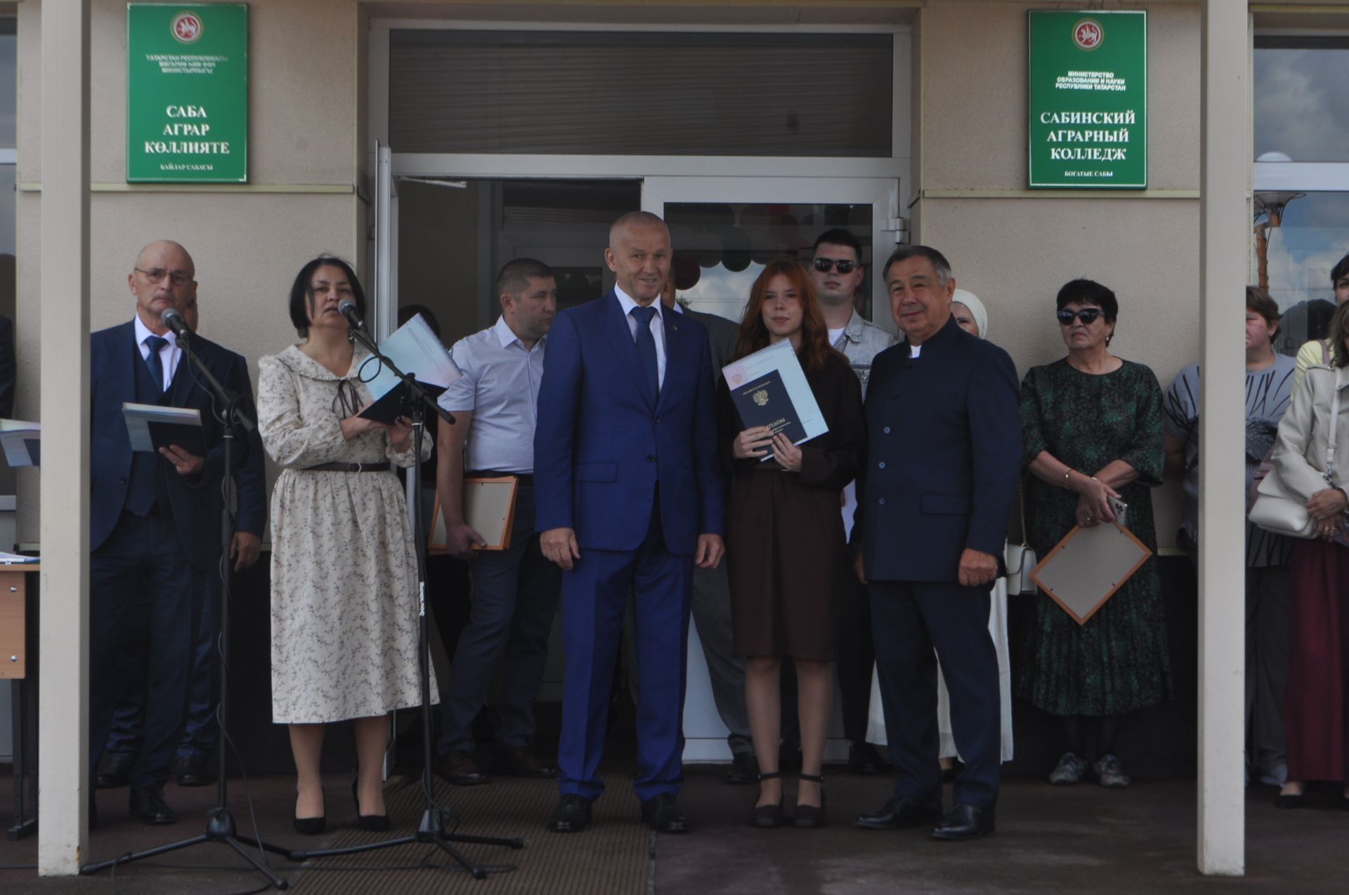 Саба аграр көллиятендә чыгарылыш кичәсе узды (фоторепортаж)