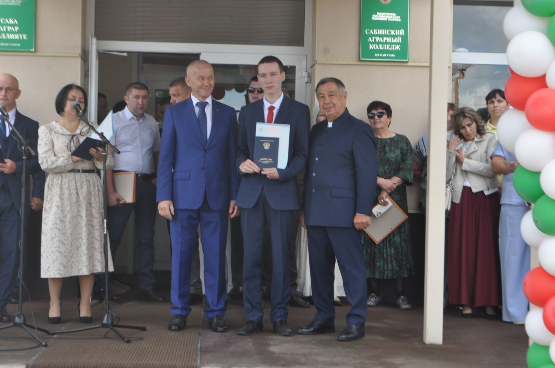 Саба аграр көллиятендә чыгарылыш кичәсе узды (фоторепортаж)