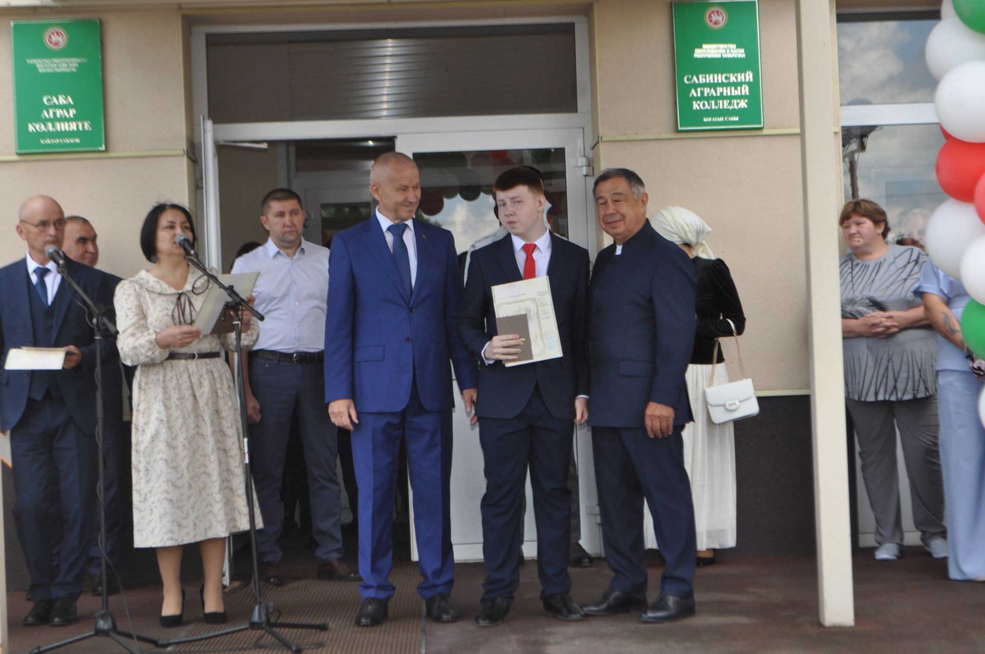 Саба аграр көллиятендә чыгарылыш кичәсе узды (фоторепортаж)