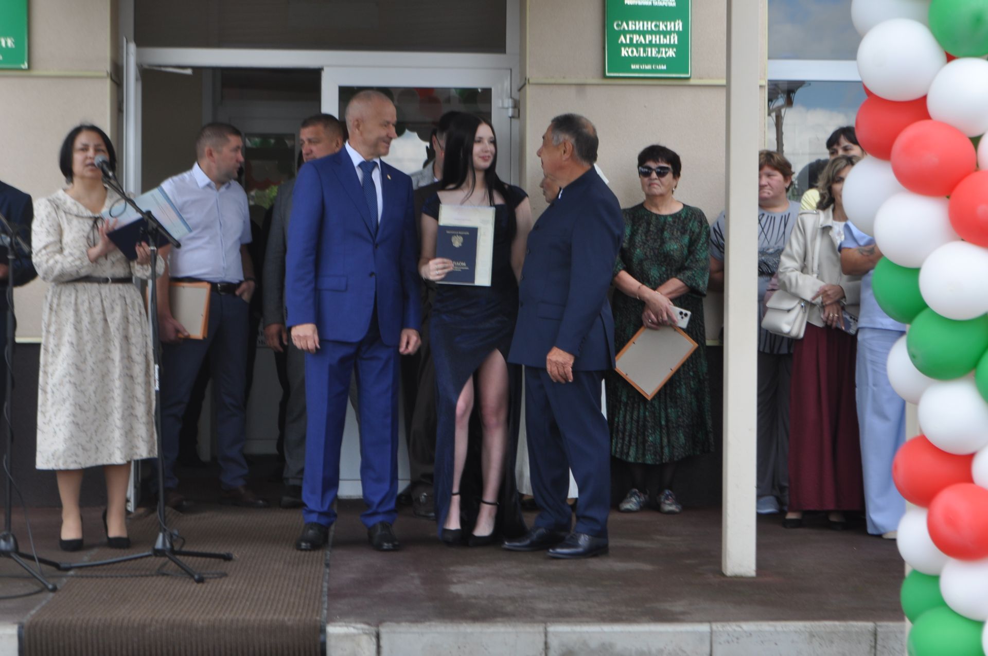 Саба аграр көллиятендә чыгарылыш кичәсе узды (фоторепортаж)