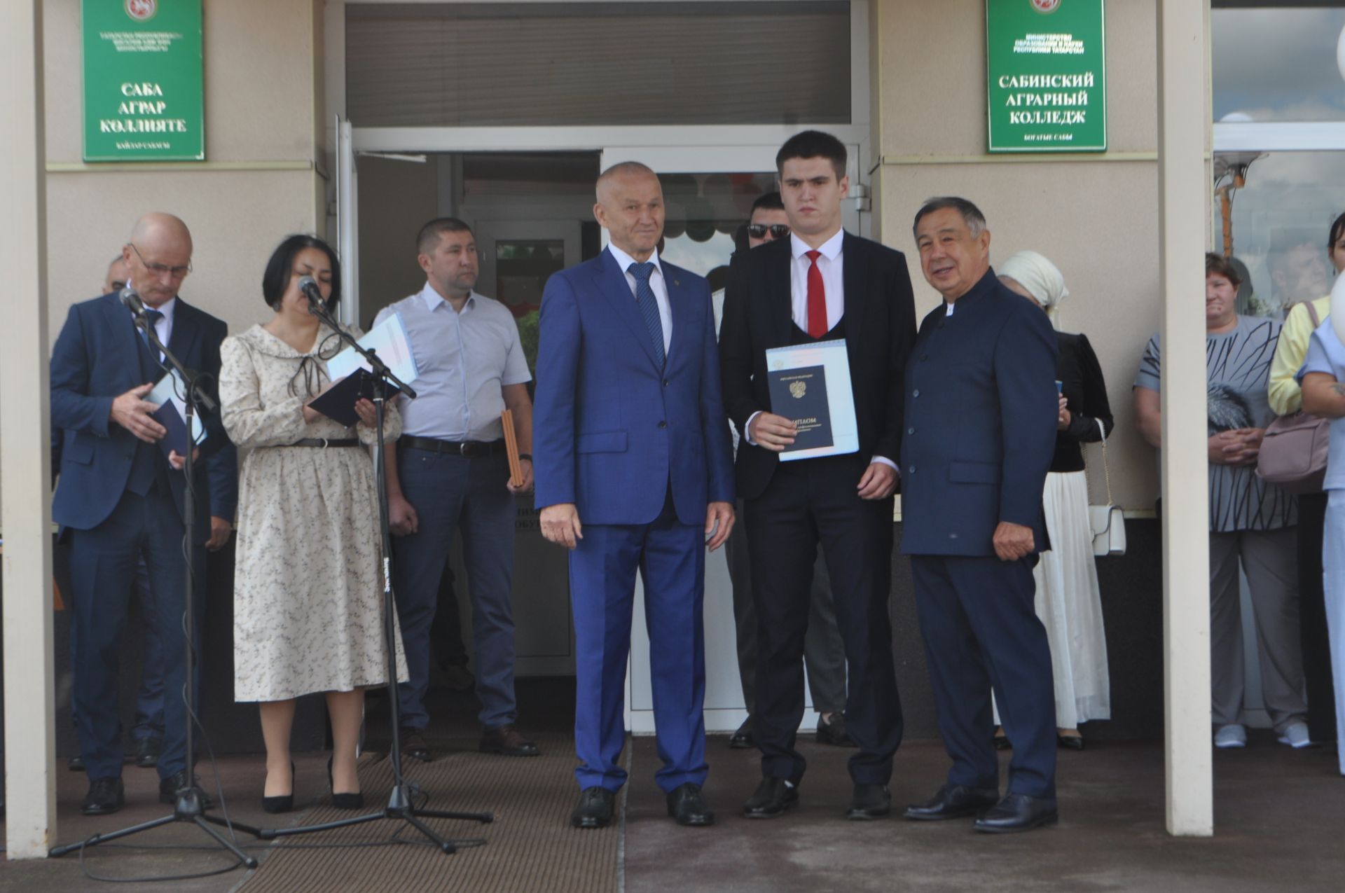 Саба аграр көллиятендә чыгарылыш кичәсе узды (фоторепортаж)