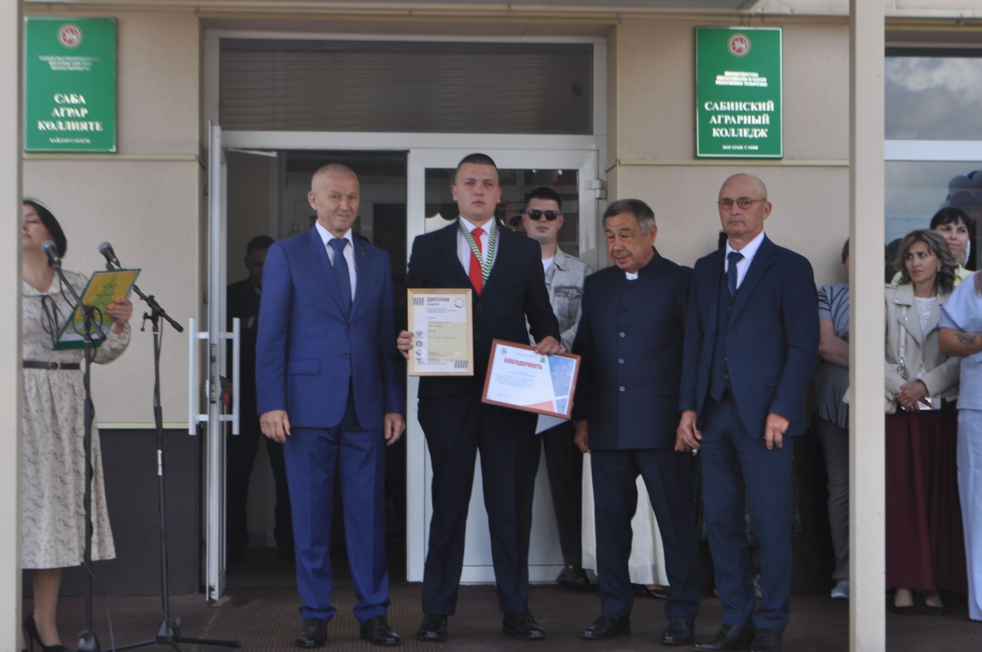 Саба аграр көллиятендә чыгарылыш кичәсе узды (фоторепортаж)