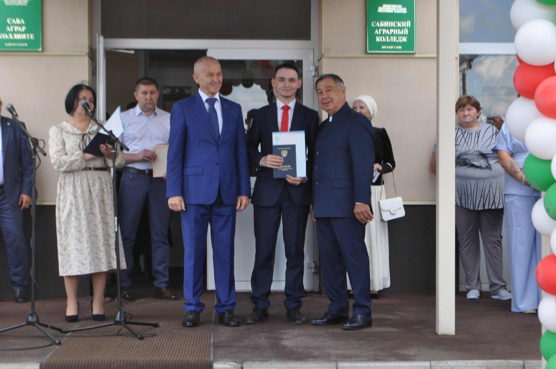 Саба аграр көллиятендә чыгарылыш кичәсе узды (фоторепортаж)