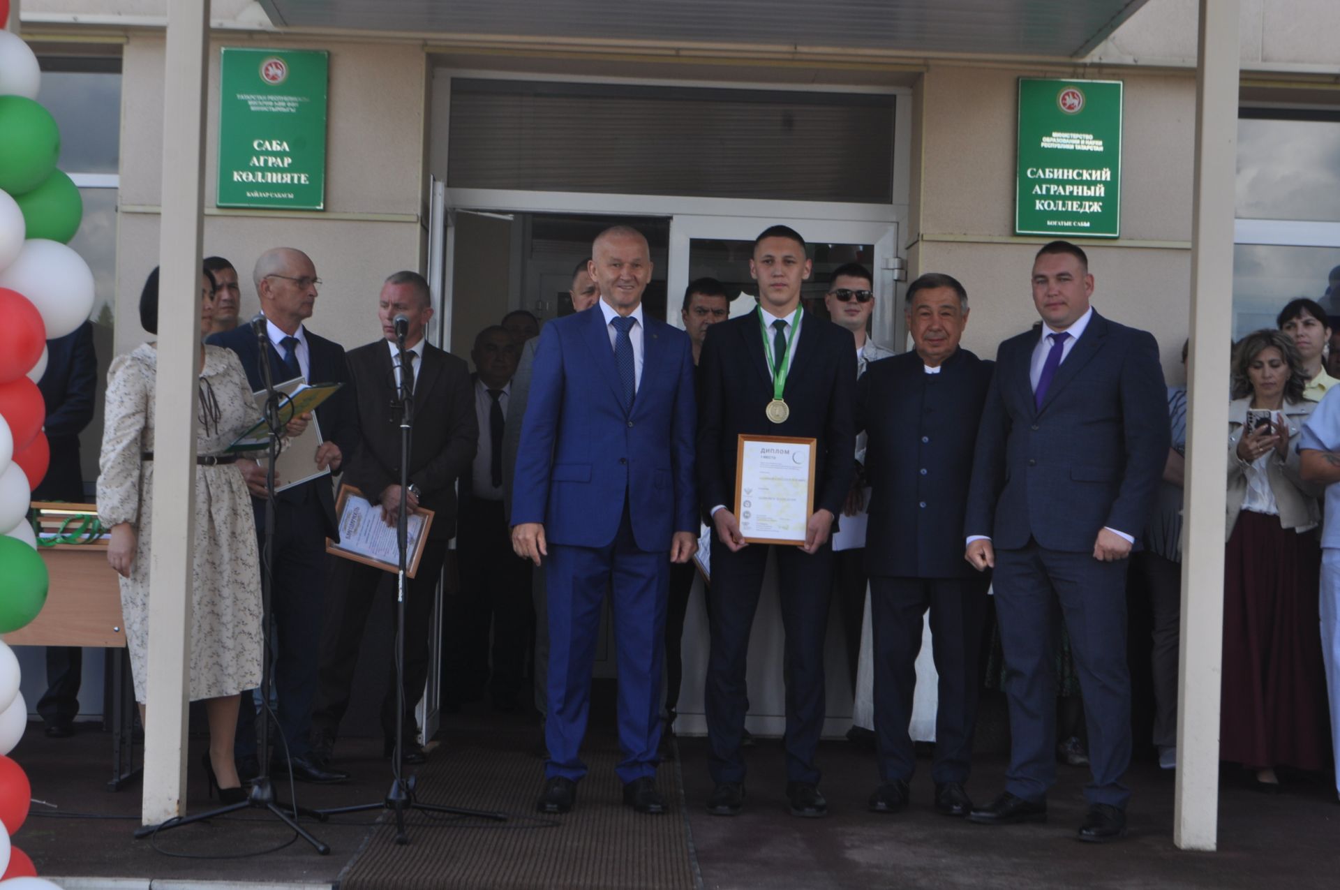 Саба аграр көллиятендә чыгарылыш кичәсе узды (фоторепортаж)
