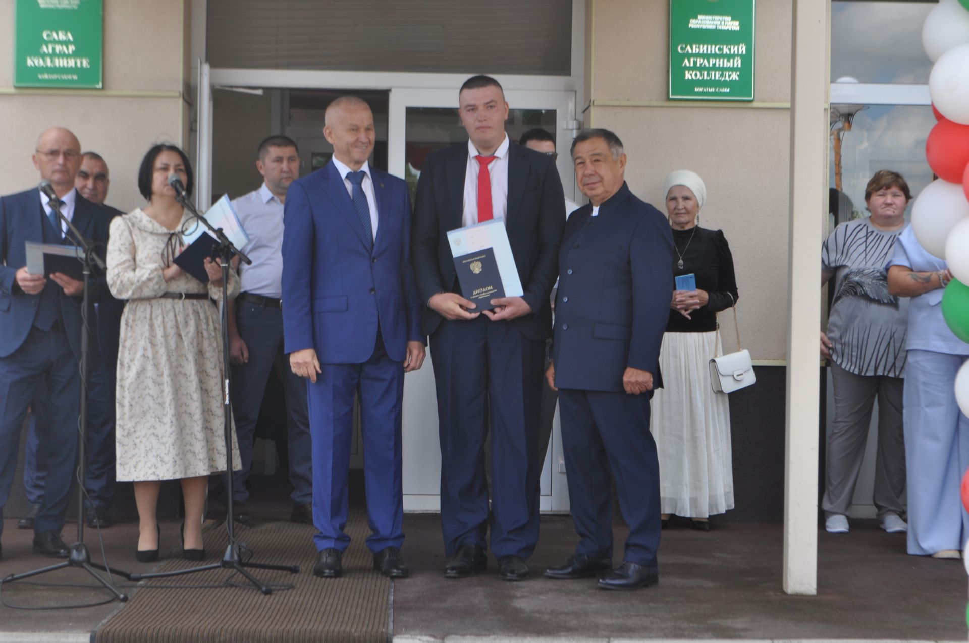 Саба аграр көллиятендә чыгарылыш кичәсе узды (фоторепортаж)