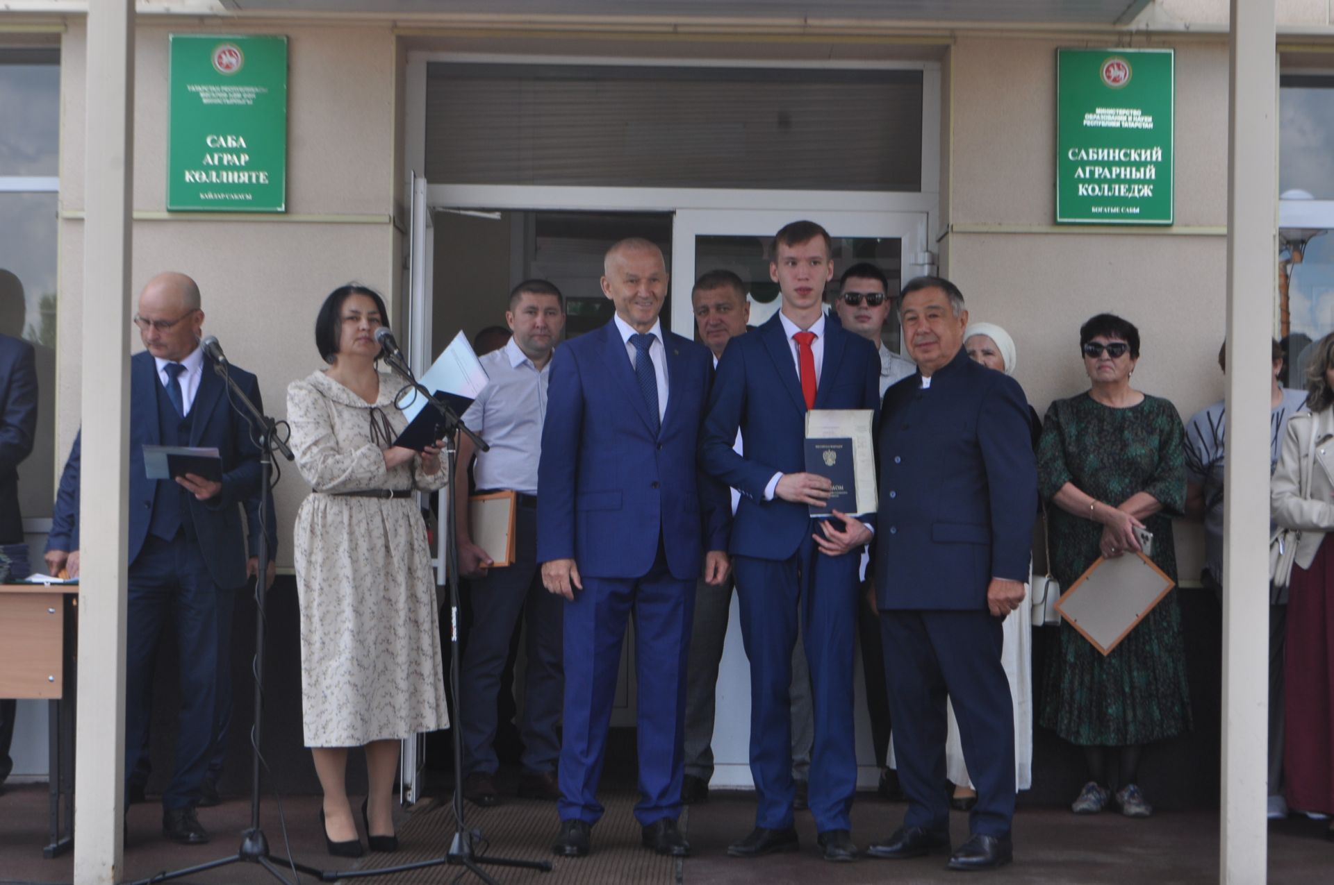 Саба аграр көллиятендә чыгарылыш кичәсе узды (фоторепортаж)