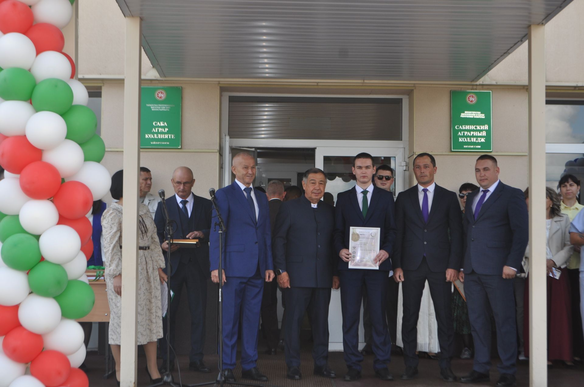 Саба аграр көллиятендә чыгарылыш кичәсе узды (фоторепортаж)