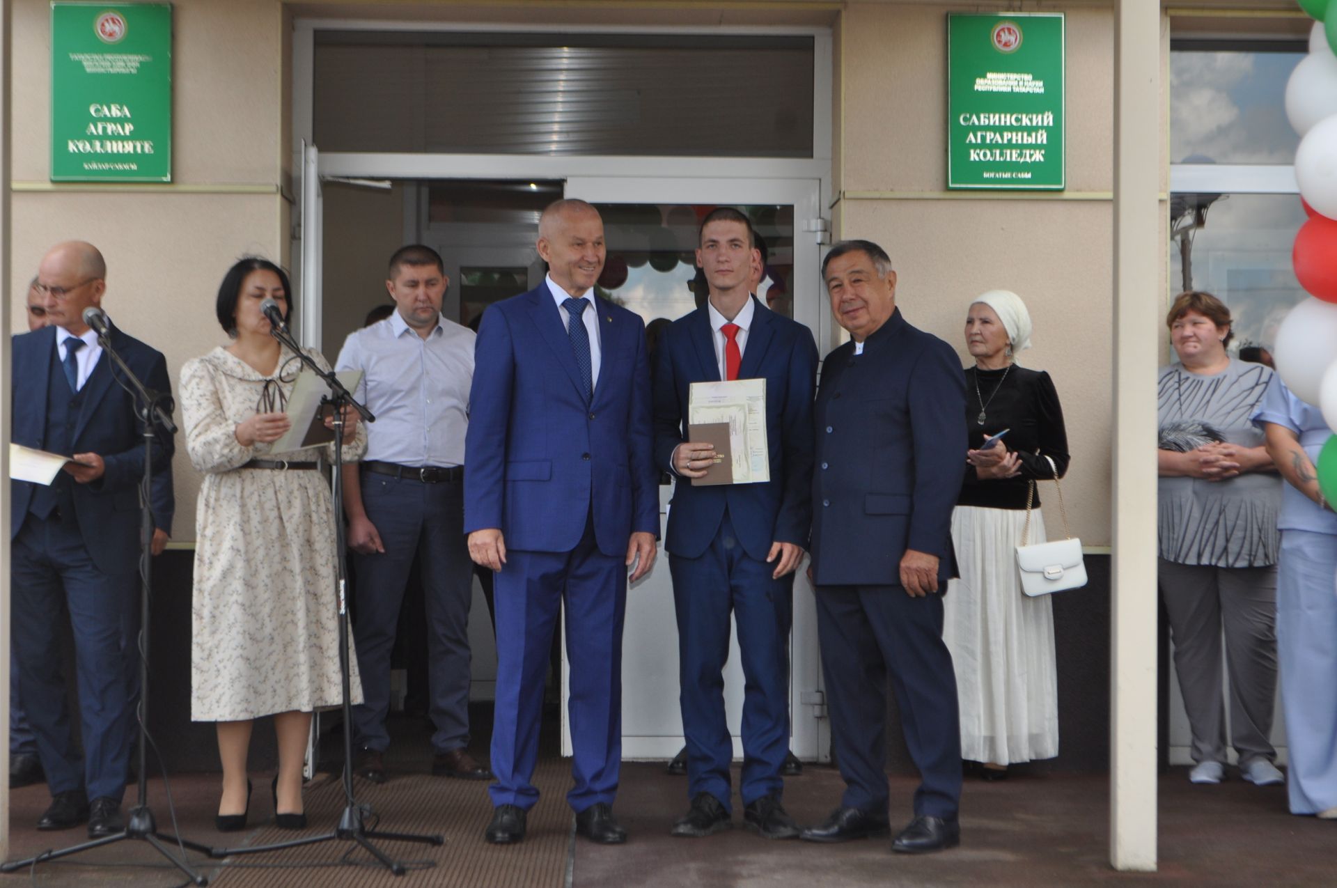 Саба аграр көллиятендә чыгарылыш кичәсе узды (фоторепортаж)