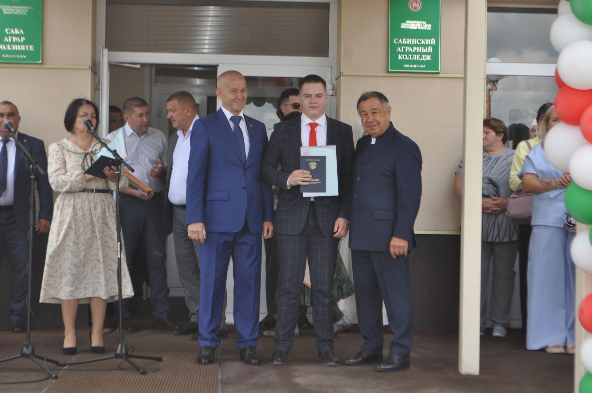 Саба аграр көллиятендә чыгарылыш кичәсе узды (фоторепортаж)