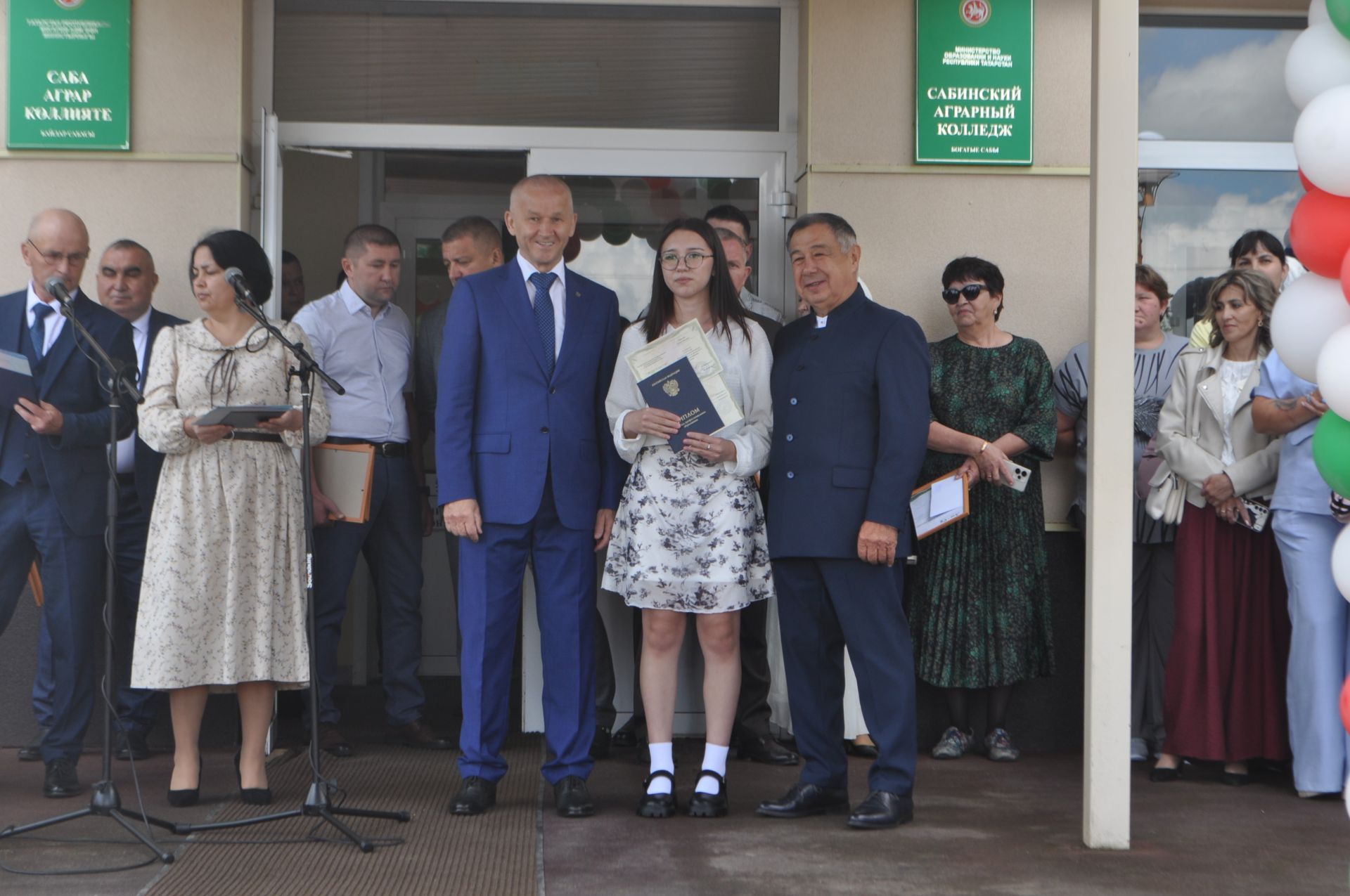 Саба аграр көллиятендә чыгарылыш кичәсе узды (фоторепортаж)