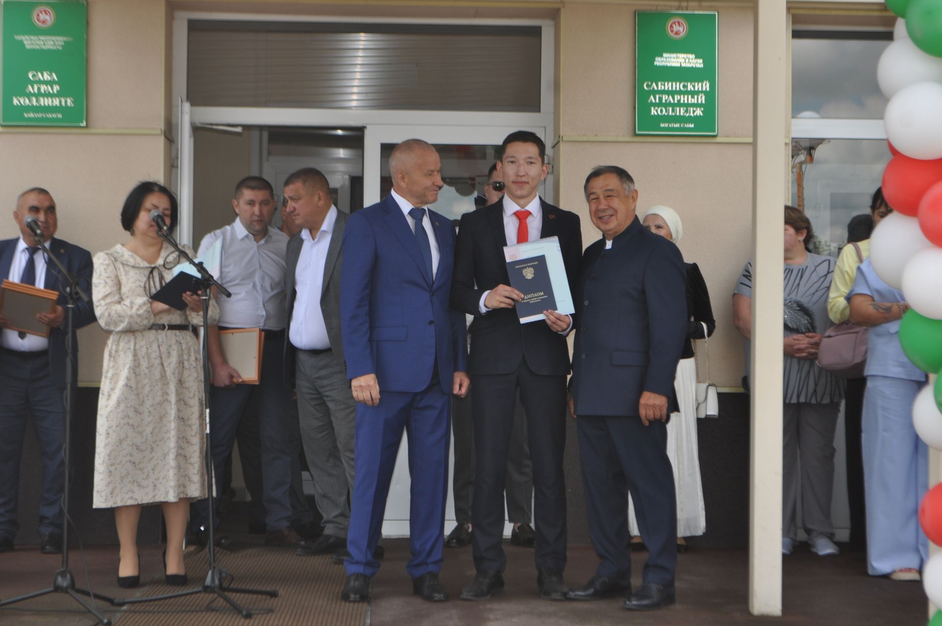 Саба аграр көллиятендә чыгарылыш кичәсе узды (фоторепортаж)