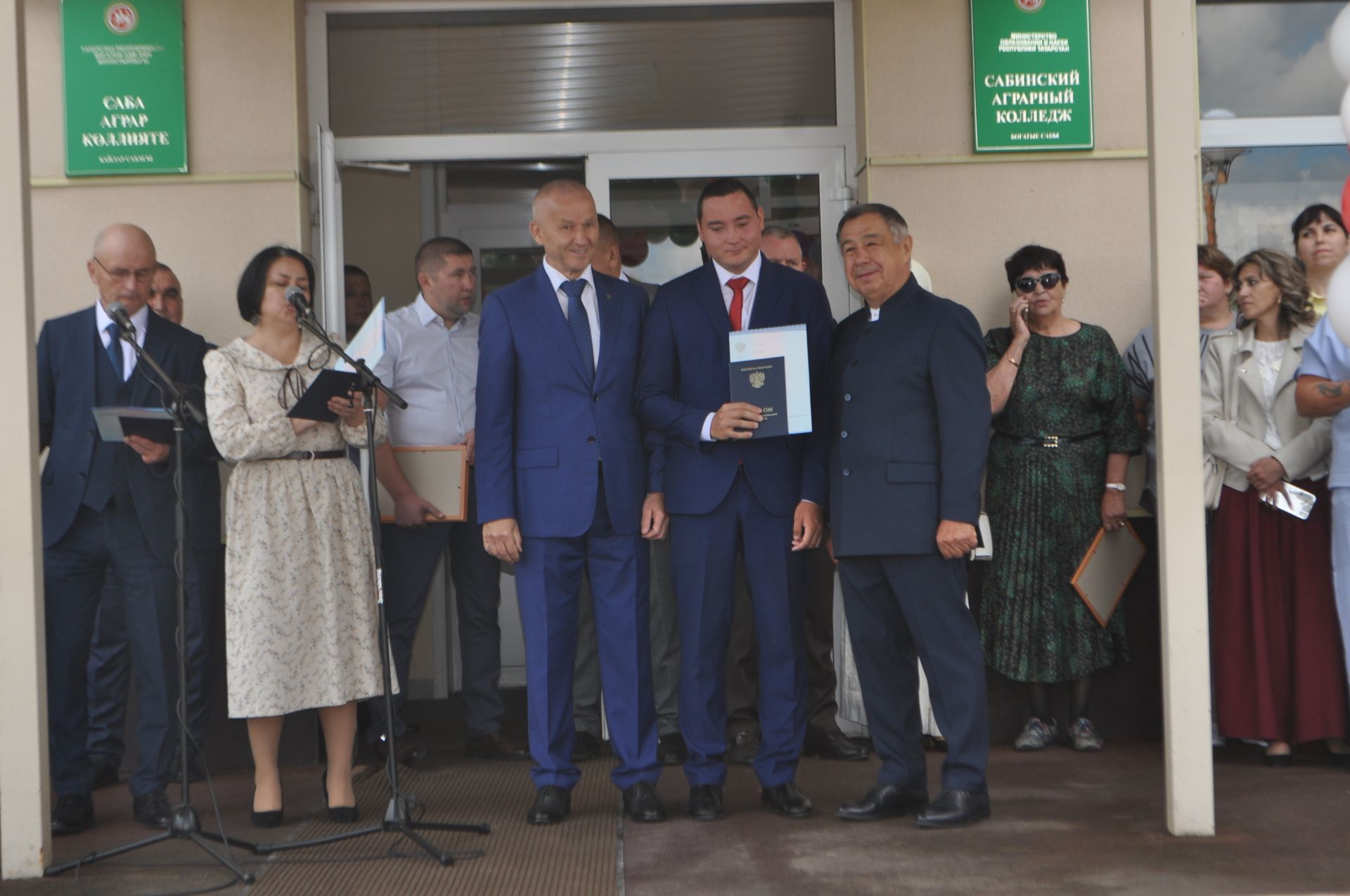 Саба аграр көллиятендә чыгарылыш кичәсе узды (фоторепортаж)