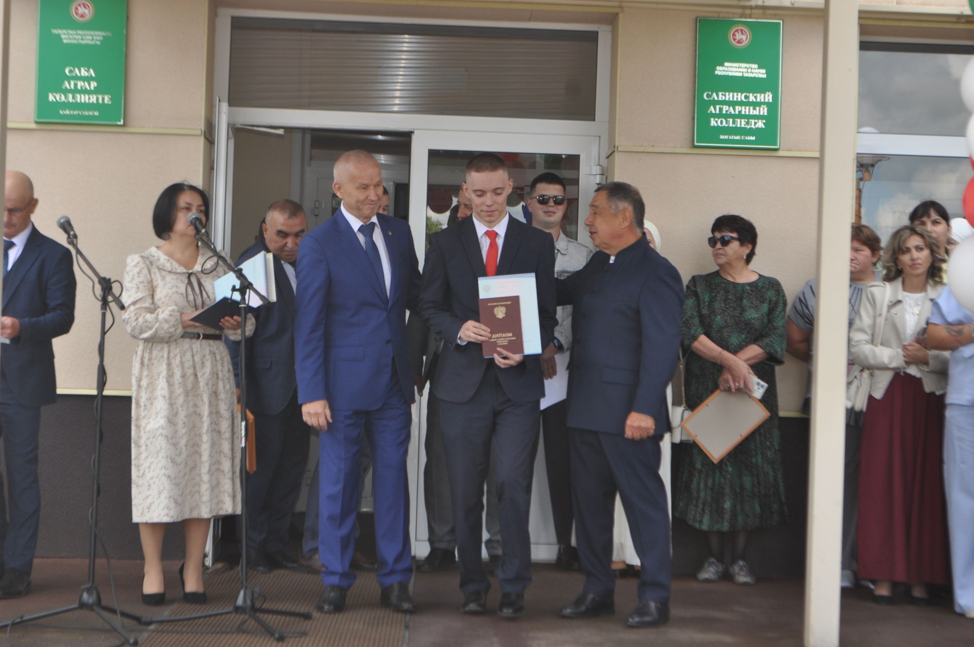 Саба аграр көллиятендә чыгарылыш кичәсе узды (фоторепортаж)