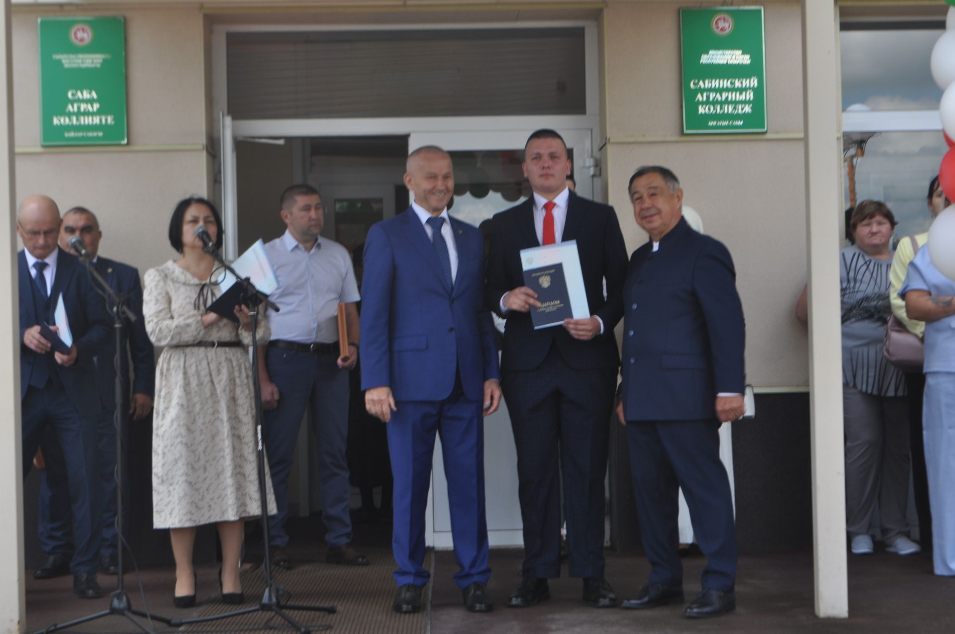 Саба аграр көллиятендә чыгарылыш кичәсе узды (фоторепортаж)