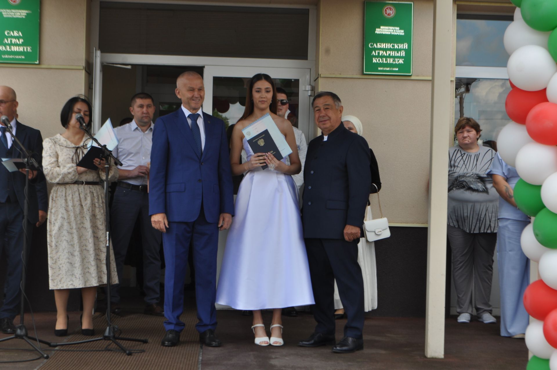 Саба аграр көллиятендә чыгарылыш кичәсе узды (фоторепортаж)