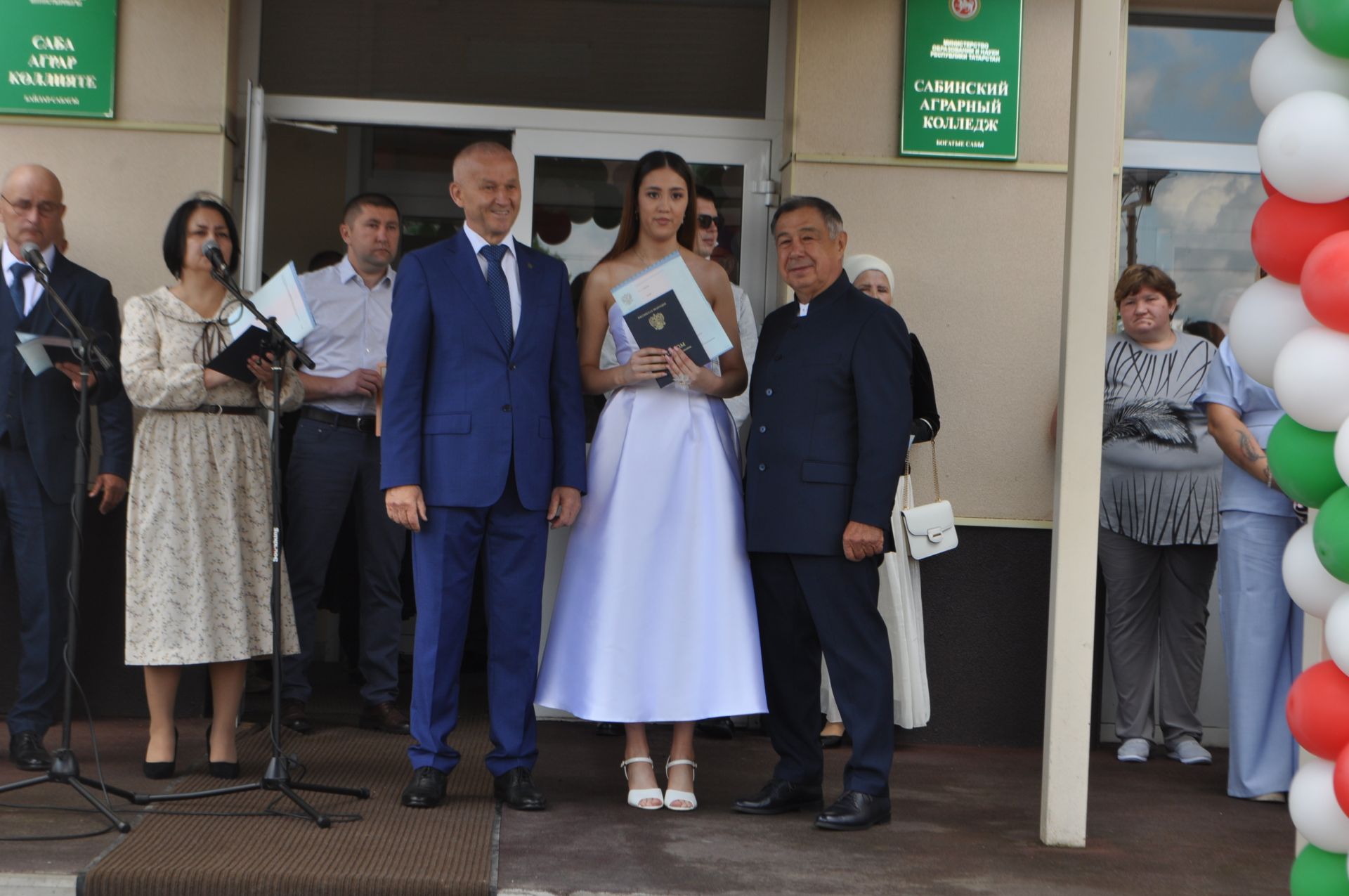 Саба аграр көллиятендә чыгарылыш кичәсе узды (фоторепортаж)