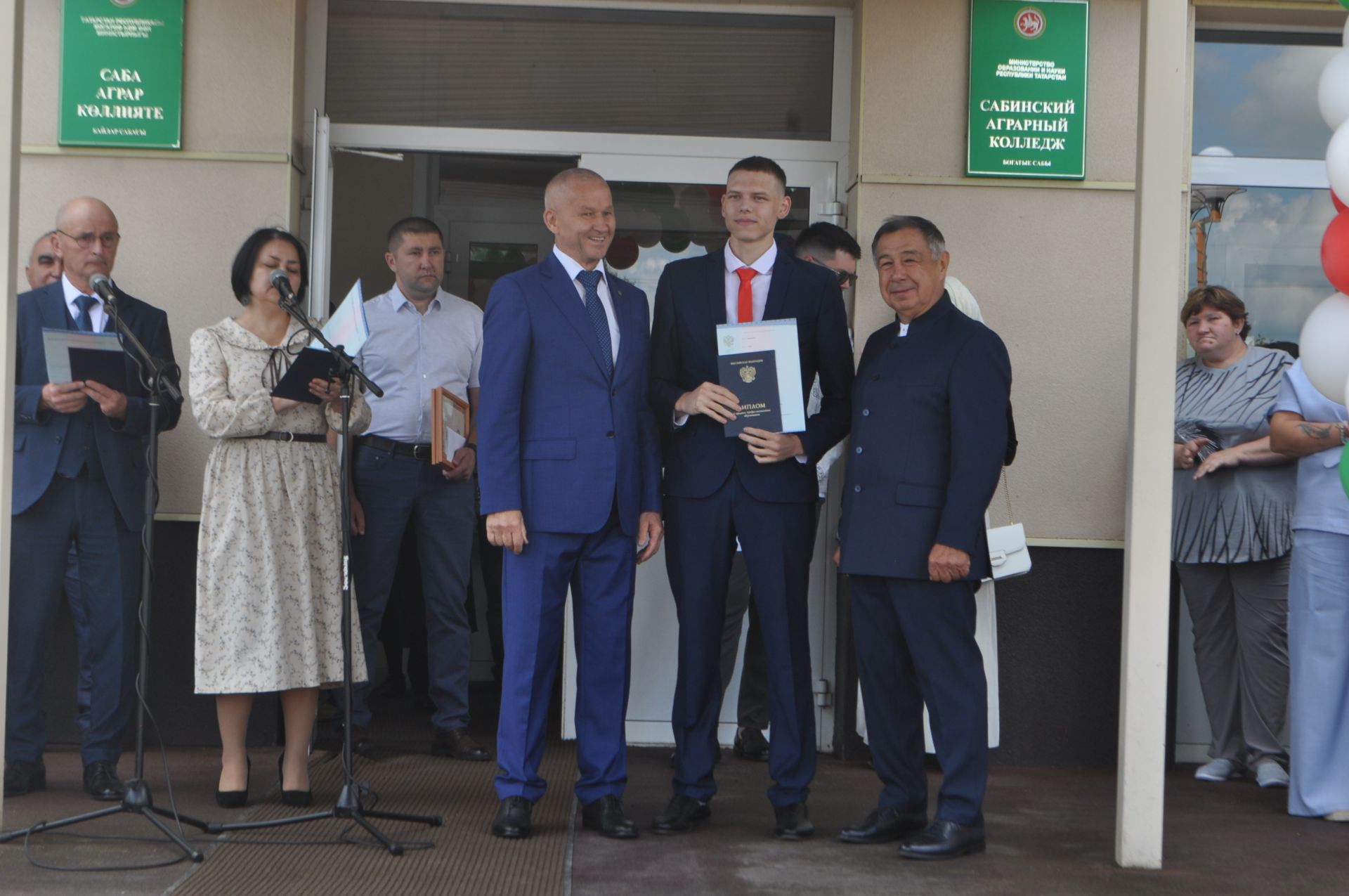 Саба аграр көллиятендә чыгарылыш кичәсе узды (фоторепортаж)
