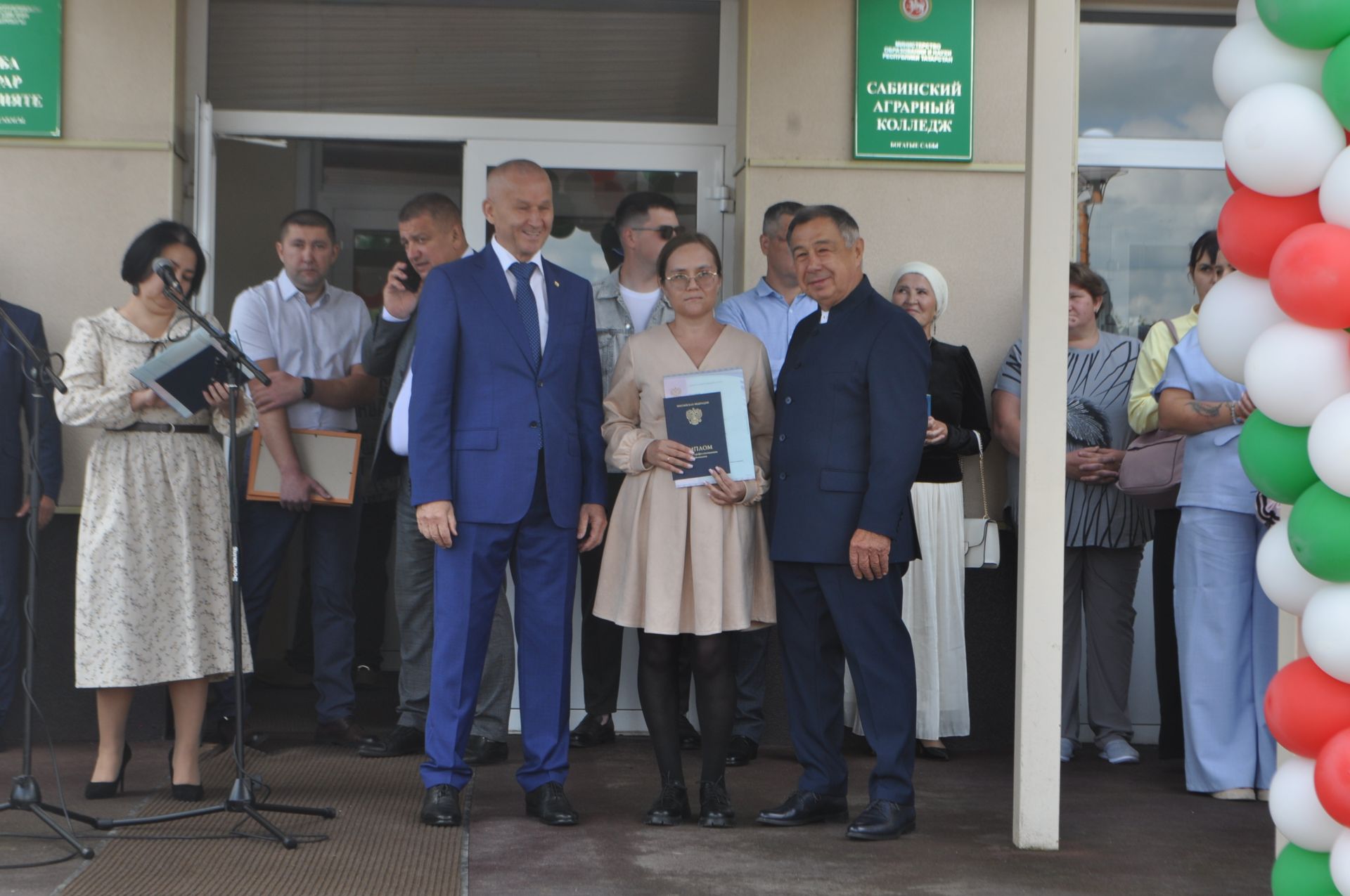 Саба аграр көллиятендә чыгарылыш кичәсе узды (фоторепортаж)