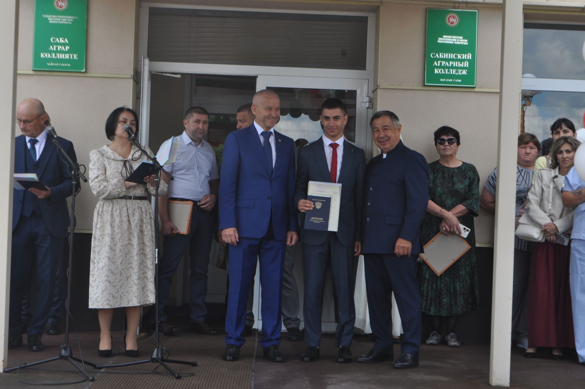 Саба аграр көллиятендә чыгарылыш кичәсе узды (фоторепортаж)