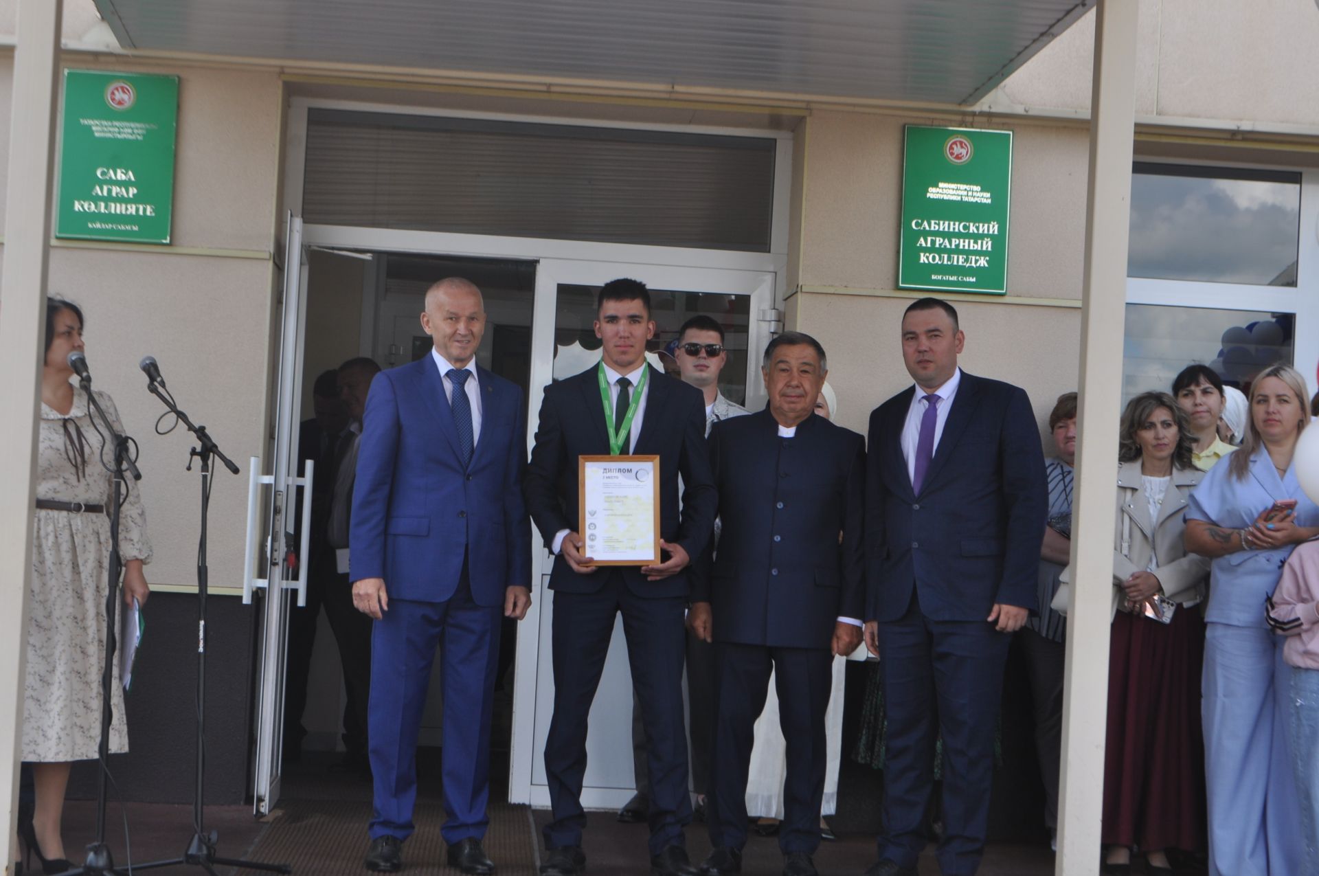 Саба аграр көллиятендә чыгарылыш кичәсе узды (фоторепортаж)