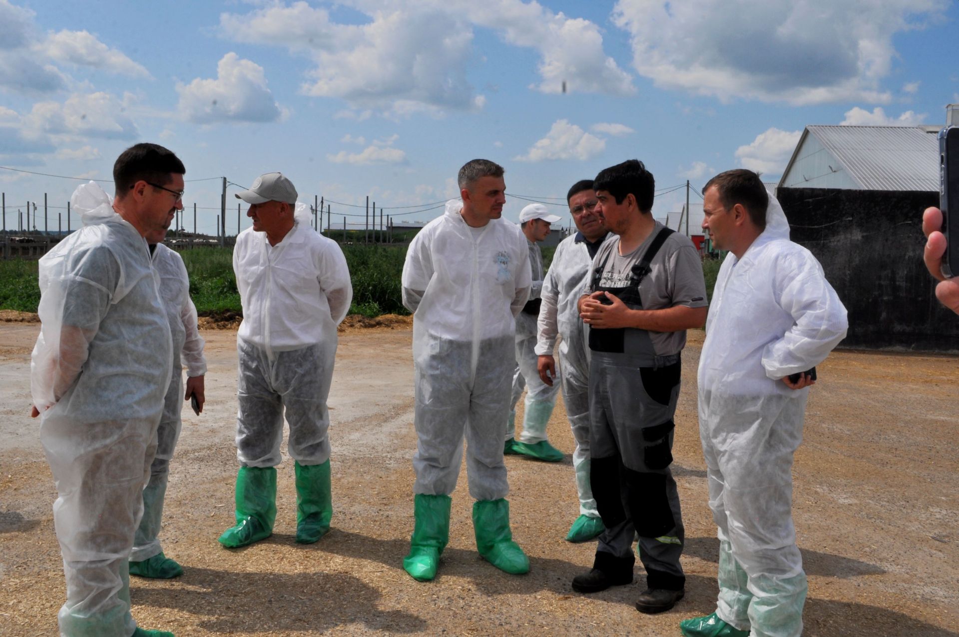 Белоруссия делегациясе  Саба районына   килде