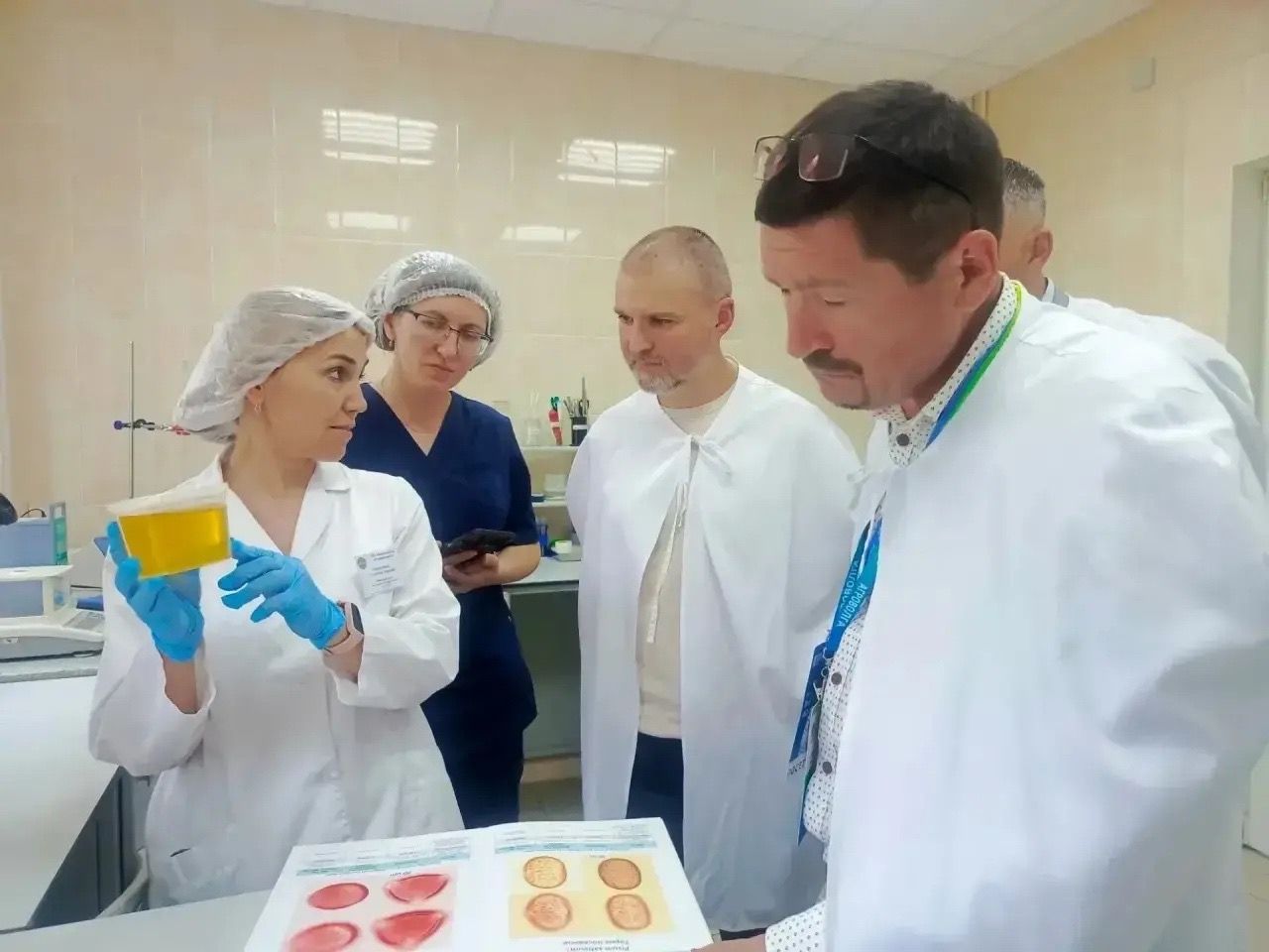 Белоруссия делегациясе  Саба районына   килде