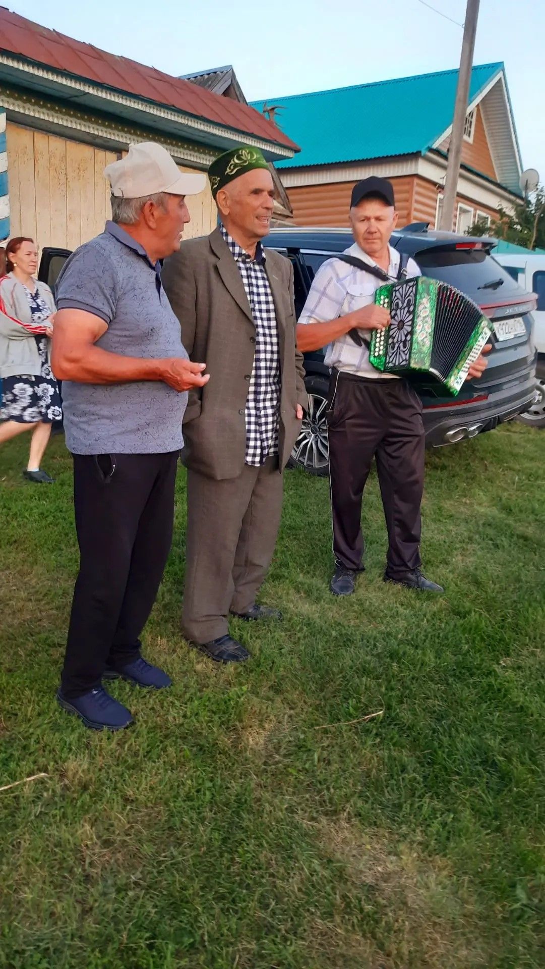 Яңа Мичән авылында  туганнар очрашуы узды