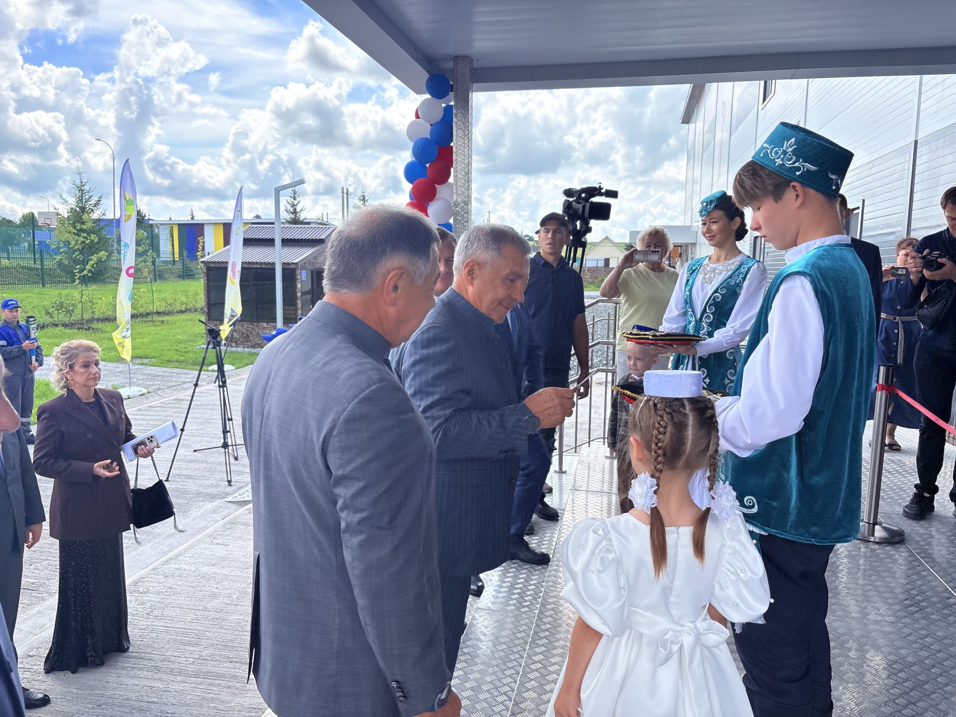 Олы Нырты  күпфункцияле мәдәният йорты ачылышыннан ФОТОРЕПОРТАЖ