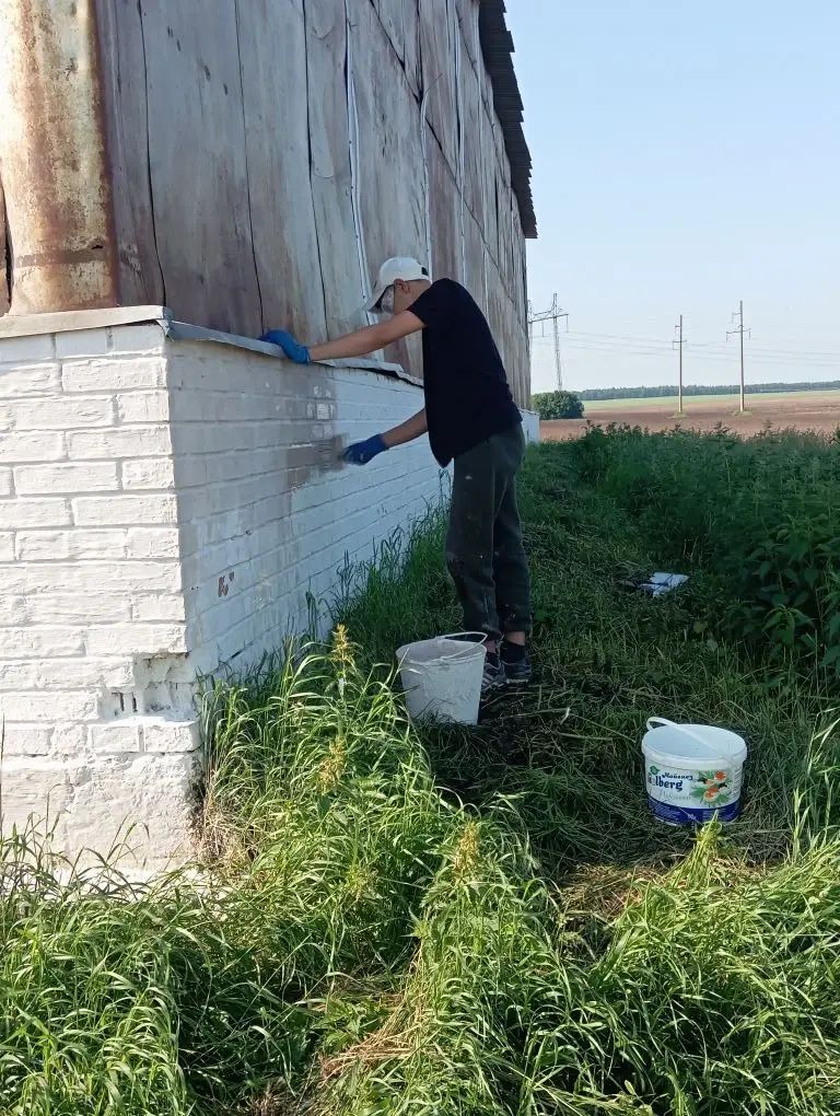 Районыбыз укучылары хезмәттә чыныга