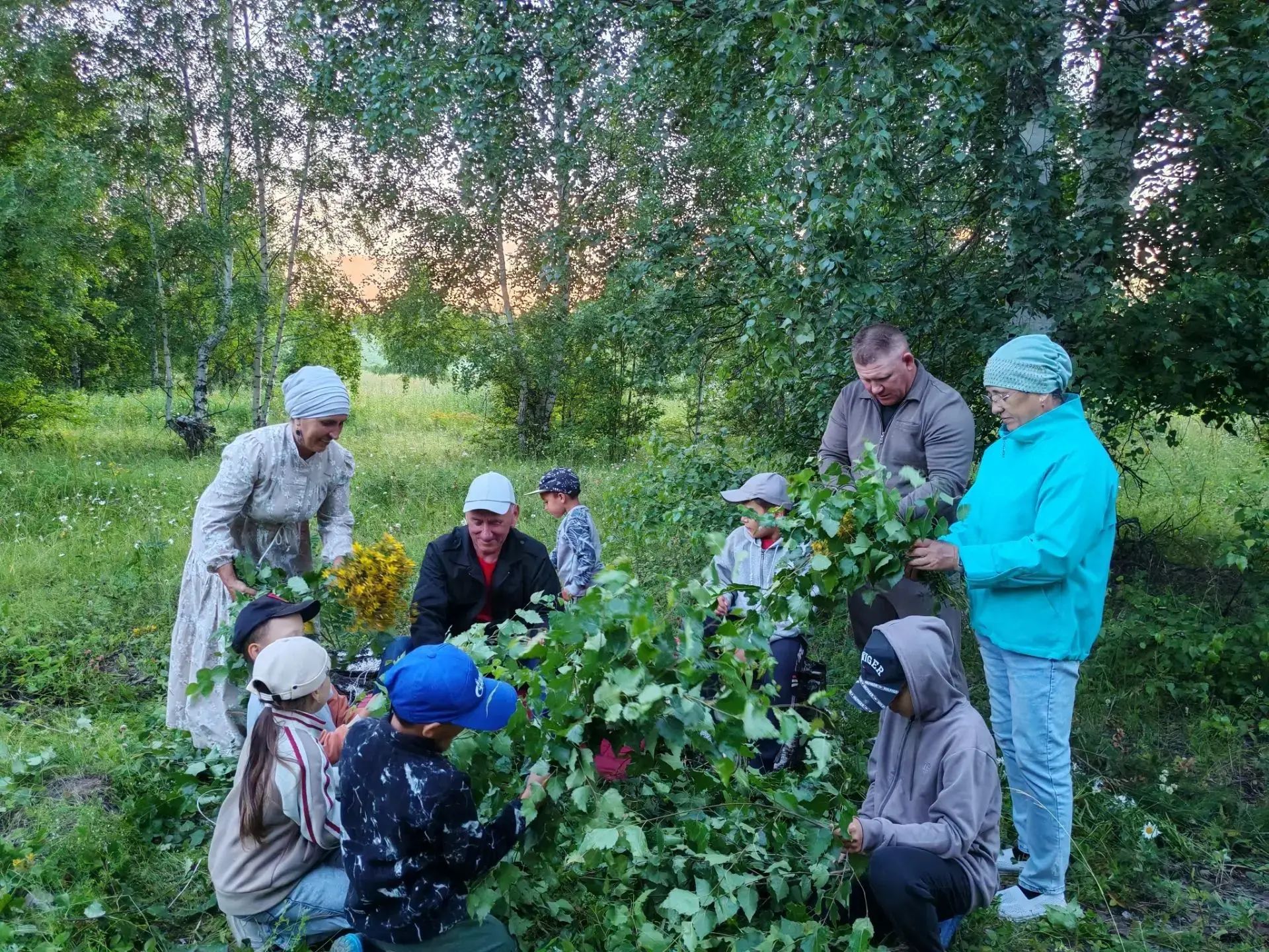 Иске Мичәндә миллек бәйләү йоласы оештырдылар