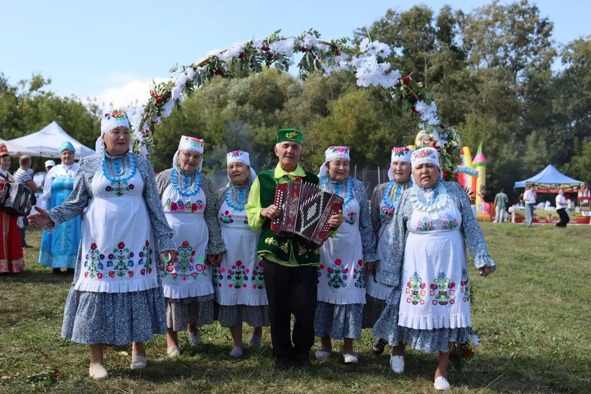 Сабада «Бер дулкында»:  Милли мәдәниятләр фестивале гөрләп узды