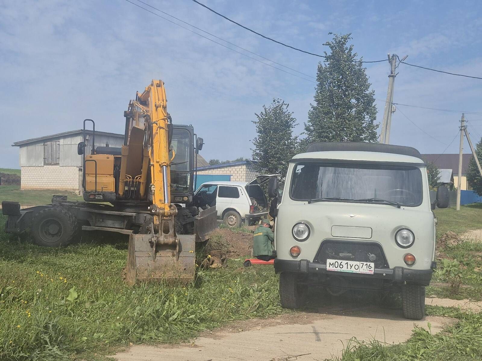 Сатышта иминлек гарантиясе: авылда янгын гидрантлары урнаштыру тәмамланды