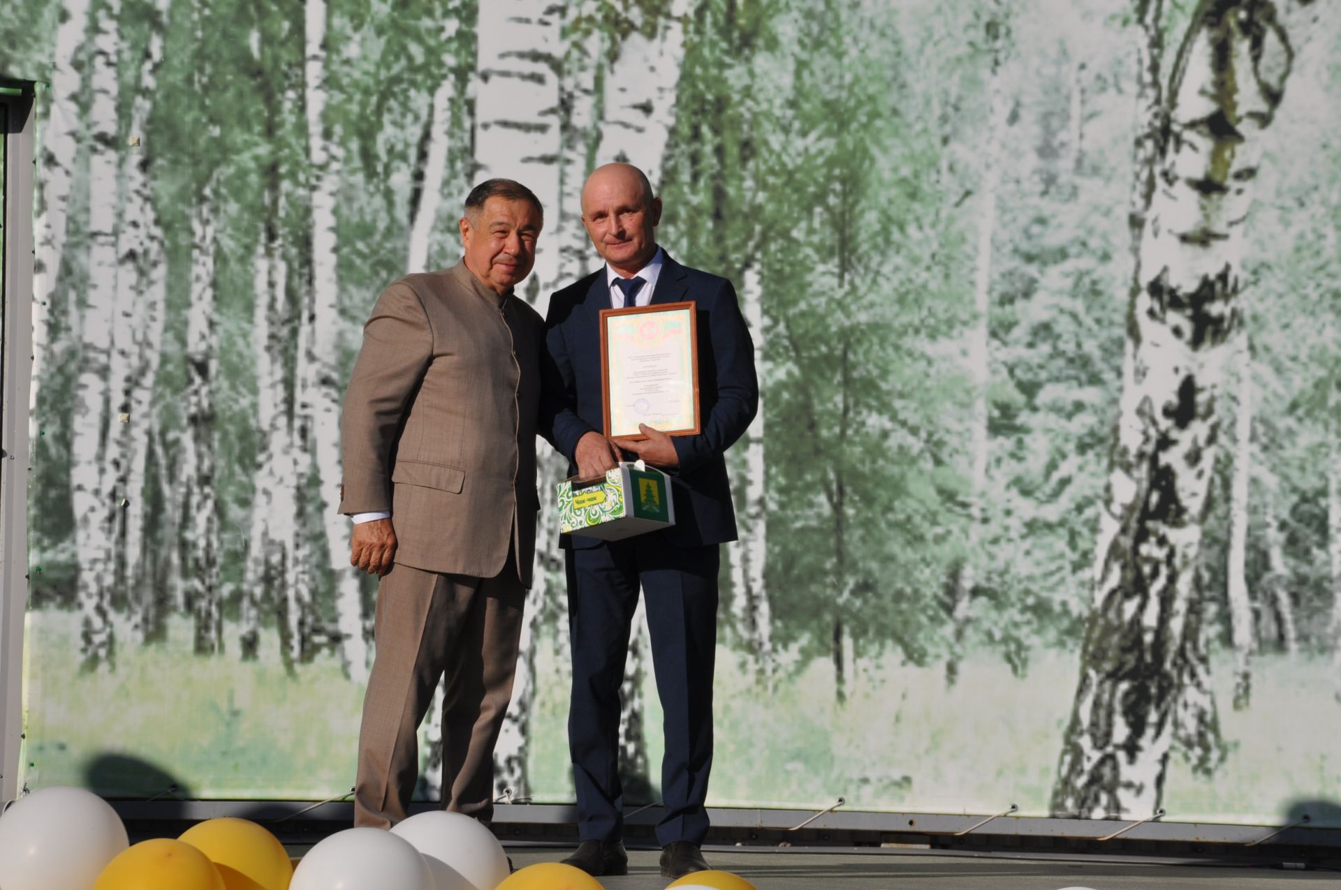 Фән олимпиадаларында җиңү яулаган укучыларны тәбрикләү