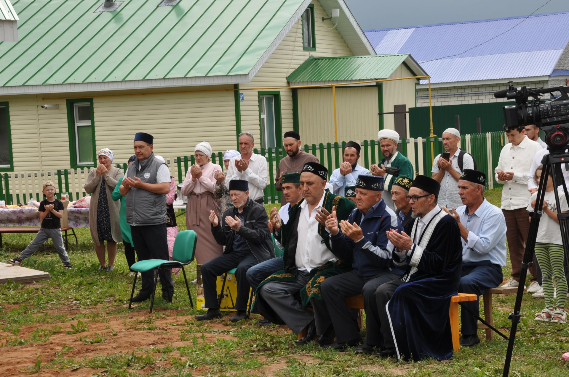 Урта Нырты авылында мәчет ачылышы