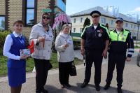 Автоинспекторлар «Георгий тасмасы» акциясендә катнашты