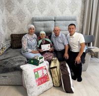 Өчнарат авылында яшәүче  Нурҗиһан Миннебаеваны 95 яшьлек юбилее белән котладылар