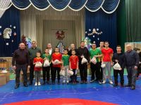 Сатыш авылы мәдәният йортында көрәш буенча Яңа Ел турниры узды