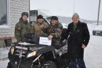 Сабадан махсус  хәрби операция зонасына квадроцикл озатылды