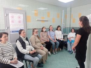 Район үзәк хастаханәсендә «Ана булу шатлыгы» дип исемләнгән чара узды