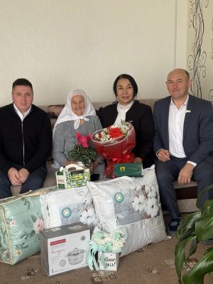 Кызыл-Мишә авылында яшәүче  Рая Кәримуллина үзенең 90 яшьлек юбилеен билгеләп үтте