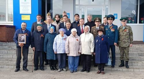 9 май көнне Сабада узган Җиңү бәйрәменнән фоторепортаж