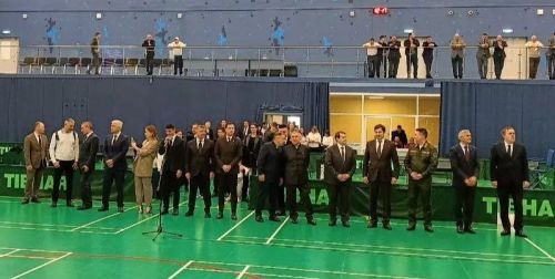 Рөстәм Миннеханов Сабада өстәл теннисы буенча халыкара турнир ачылышында катнашты