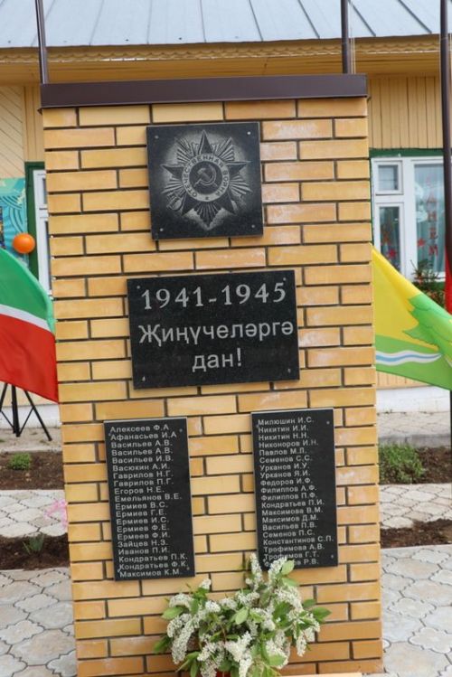 Каһарманнар һәйкәл булып мәңгеләштерелде