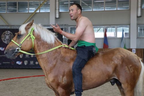 Сабада атларга утырып көрәшү буенча  дөнья  чемпионаты үтте