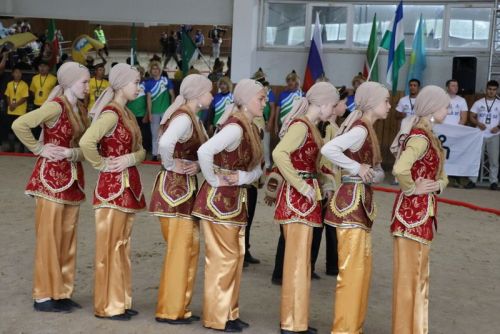 Сабада атларга утырып көрәшү буенча  дөнья  чемпионаты үтте