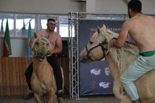 Сабада атларга утырып көрәшү буенча  дөнья  чемпионаты үтте